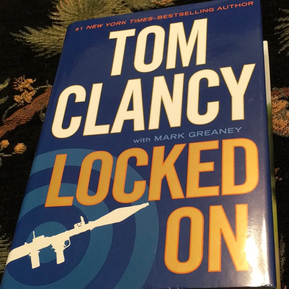 Tom Clancy/Jack Ryan Mystery,hardcover, NWT, Locked On. Thriller